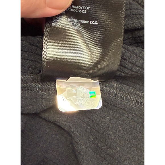 The North Face Mens AWS Classrooms Quarter Zip Fleece Pullover Black Medium - Picture 12 of 13